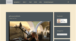 Desktop Screenshot of pferde-auheim.at