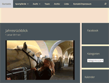 Tablet Screenshot of pferde-auheim.at